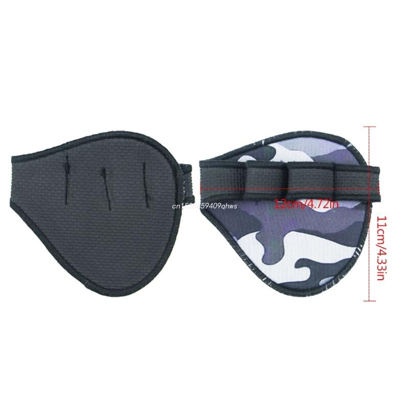 Pull Up Grips Pads με 4 Finger Loop Lifting Sweat Proof Pads για Calisthenics και Powerlifting Glove Workout for Gym Dropship