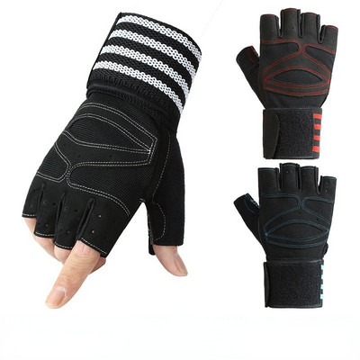 Фитнес ръкавици Фитнес ръкавици за вдигане на тежести Бодибилдинг Тренировка Спортна тренировка Колоездене Спортни тренировъчни ръкавици Мъжки Дамски