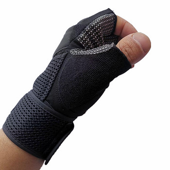 Half Finger Fitness Gloves Bodybuilding Weightlifting Crossfit Dumbbell Workout Training Breathable Gym Gloves for Man
