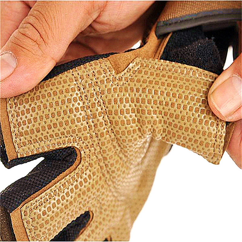 Half Finger Fitness Kindad Kulturism Tõstmine Crossfit Hantlitega Treening Hingavad jõusaalikindad Meestele