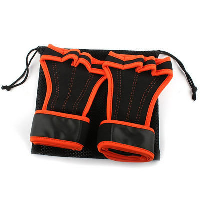 Paksud libisemiskindlad raskuste tõstmise kindad, jõusaali käepidemed, hantlid, kettkell, kangi käepidemed, fitness-plami kaitse, 1 paar