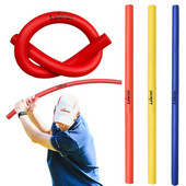 Kaiersn Indoor Solf Golf Multi-functional Swing Aid Power Stick Swing Trainer Soft Baton Antrenament Power Whip Spuma Swing Stick