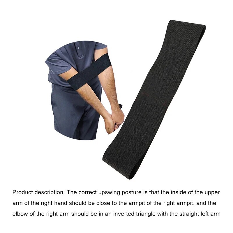 Kehaasendi korrigeerija elastne golfikiigu treenija käerihma rihma liigutuste joondamise treeningabi, juhend harjutamiseks