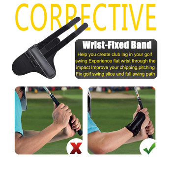 Golf Swing Aids Pro Power Band Βραχίονας καρπού Ομαλή και σύνδεση-Εύκολη σωστή προπόνηση Εργαλείο εξάσκησης ευθυγράμμισης χειρονομιών