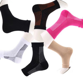 1 чифт чорапи за невропатия, чорапи за глезени и компресионни чорапи за тендинит, за облекчаване на болката и плантарен фасциит за жени, мъже