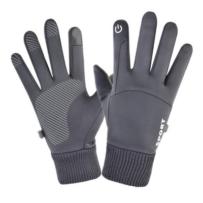 Vyriškos slidinėjimo pirštinės Neslystantis jutiklinis ekranas žiemos terminis šiltas pirštinės pirštinės Pirštinės Neperšlampamos slidinėjimo dviračių pirštinės