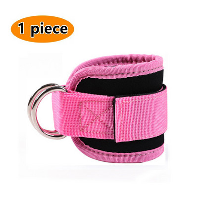 Kaabliga pahkluu rihmad Topelt D-rõngaga pahkluu mansetid jõusaalitreeninguteks Tuharad Jalad Jõutreening Trakside tugi Sport Ohutus röövijad