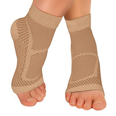 Čarape za plantarni fasciitis od 2 komada, kompresijski potporni rukavi za steznik za gležnjeve i kompresijski rukavi za potporu stopala, Ahilova tetiva