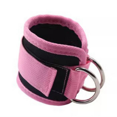 1 DB bokapántok kábelgépekhez Párnázott bokamandzsetták lábtorna edzésekhez Teljesen állítható és lélegző bokamandzsetták