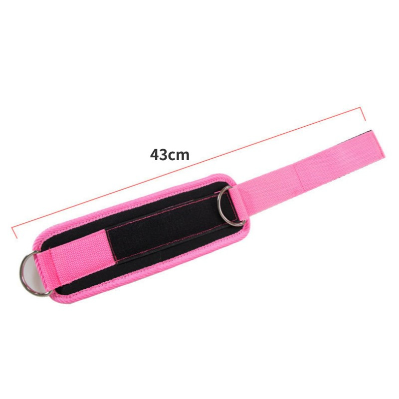 1 DB bokapántok kábelgépekhez Párnázott bokamandzsetták lábtorna edzésekhez Teljesen állítható és lélegző bokamandzsetták