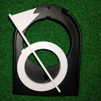 1 τεμάχιο δίσκος τοποθέτησης γκολφ, συσκευή πρακτικής τοποθέτησης και κοπής, αποσπώμενη συσκευή εξάσκησης εσωτερικού και εξωτερικού χώρου, κύπελλο πράσινης τρύπας