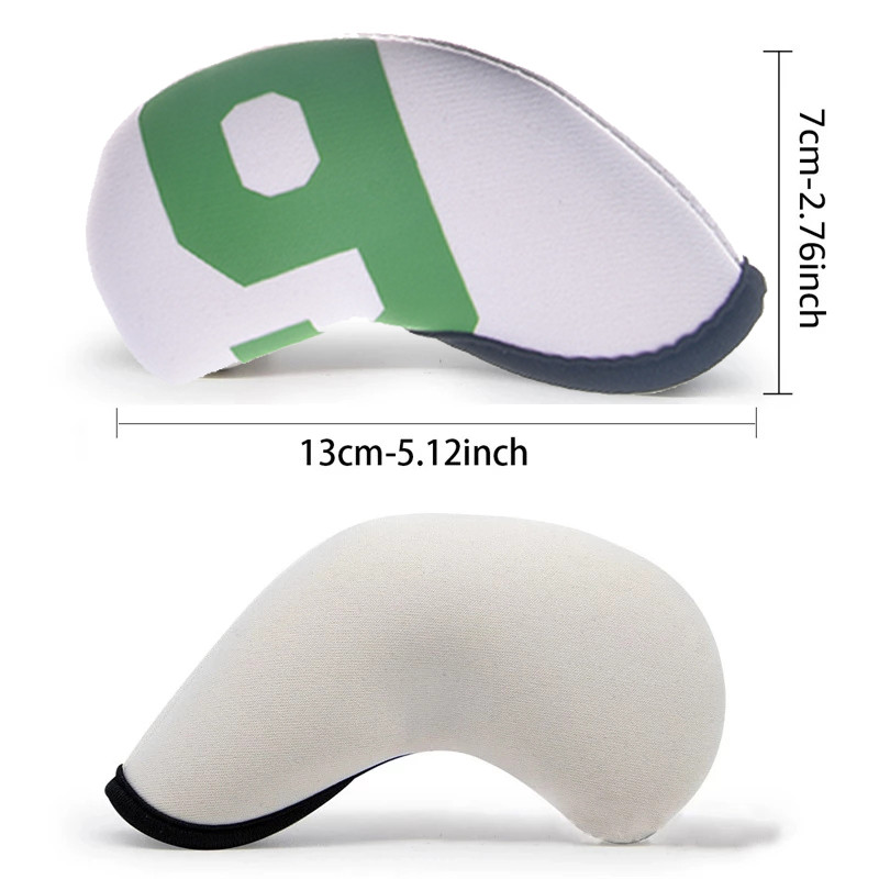 10tk/komplekt Uus Golfi raudpeakate Golfi raudkate 4 5 6 7 8 9 PASX veekindlad neopreenist golfitarvikud