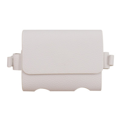 Golfa maisiņu somas Ceļojumu futrālis Golfa bumbiņu soma Pārnēsājama jostasvietas glabāšanas soma PU ādas 2 gab golfa bumbiņu turēšanai un 4 golfa tēju soma