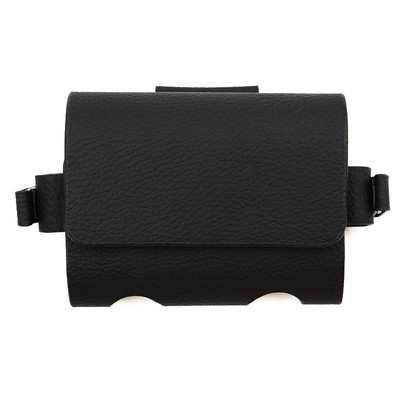 Golfa maisiņu somas Ceļojumu futrālis Golfa bumbiņu soma Pārnēsājama jostasvietas glabāšanas soma PU ādas 2 gab golfa bumbiņu turēšanai un 4 golfa tēju soma