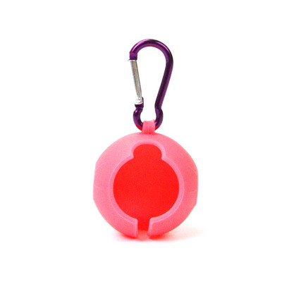 1 tk kaasaskantav golfipalli kaitsva hoidiku kate golfipalli silikoonist topeltkorpuse kate Golfi treeningu sporditarvikud 6 värvi