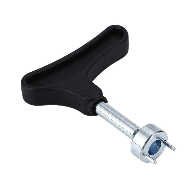 Golfi naastrite mutrivõti tööriista põrkkäepide Golfi eemaldaja, terasest põrkega must golfijalatsite jaoks Golfide treeningtarvikud