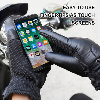 Зимни електрически нагреваеми ръкавици без батерия USB нагревател за ръце нагревателни ръкавици мотоциклет термален сензорен екран водоустойчиви велосипедни ръкавици