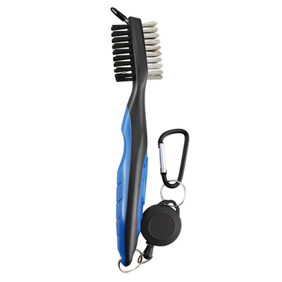 1 kom. Četka za golf Čistač žljebova Dvostrani konopac s najlonskim čekinjama Praktična četka za čišćenje glave za golf Sferično sredstvo za čišćenje palice za golf