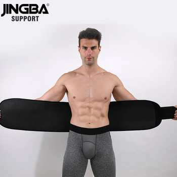JINGBA SUPPORT Неопренов спортен колан за талия Поддържащ Body Shaper Waist Trainer Loss Fitness Sweat Belt Slimming Strap Waist Trimmer