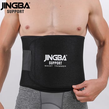 JINGBA SUPPORT Неопренов спортен колан за талия Поддържащ Body Shaper Waist Trainer Loss Fitness Sweat Belt Slimming Strap Waist Trimmer