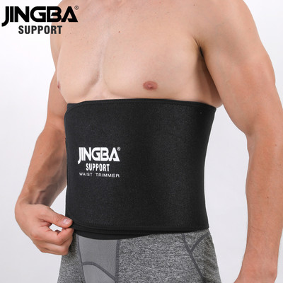 JINGBA SUPPORT Неопренов спортен колан за талия Поддържащ Body Shaper Waist Trainer Loss Fitness Sweat Belt Slimming Strap Waist Trimmer