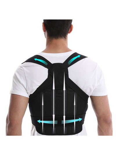 Naiste ja meeste seljatoe asendi korrigeerija, selja sirgendaja asendikorrektor, skolioosi ja küüraka korrigeerimine