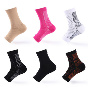 1 чифт чорапи за невропатия за жени, мъже за облекчаване на болки в ставите, ръкав за глезена с правилна компресия, чорапи за плантарен фасциит