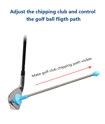Инструмент за регулиране на ъгъла на лъжа за голф стик Магнитен нож за голф Индикатор за посоката Стик за подравняване на стика за голф Подобряване на обучението на уменията за игра