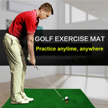 PGM Golf Strike Pad Dual Color Grass Indoor Mini Practice Pad Swing Pad 30 × 60cm 골프 실내 스윙 패드