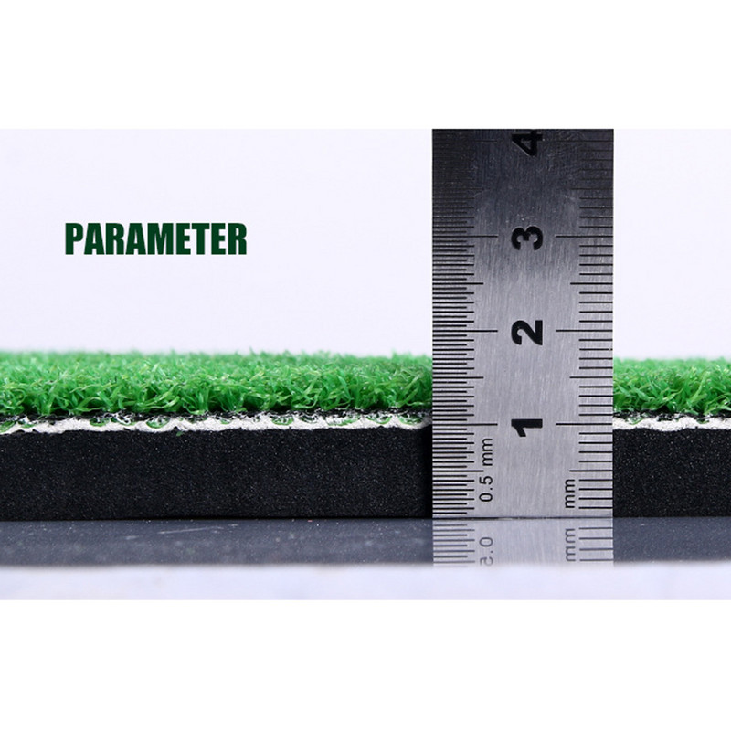 PGM Golf Strike Pad kahevärviline muru siseruumides asuv mini harjutamisalus, 30 × 60 cm 골프 실내 스윙 패드