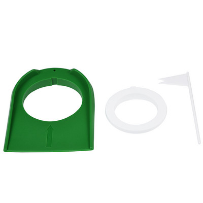 Sisegolfi treener koos augulipu putteriga, roheline harjutamisabi Koduõue välitreeningu abivahend, reguleeritav auk