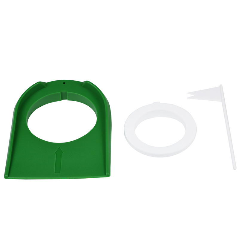 Sisegolfi treener koos augulipu putteriga, roheline harjutamisabi Koduõue välitreeningu abivahend, reguleeritav auk