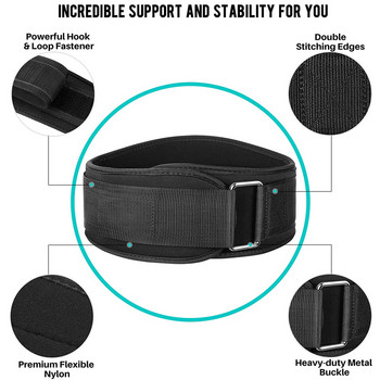 Self-locking Weight Lifting Belt - Weightlifting Belt for Serious Functional Fitness - Lifting Support Deadlift Training Belt