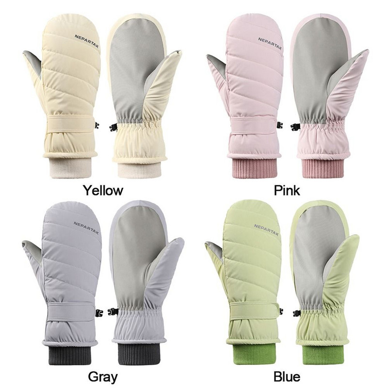 Ekstra debele skijaške tople vodootporne skijaške rukavice Biciklističke rukavice Snowboard ženske rukavice