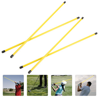 4 бр. Пръчки за подравняване на пръчки за насочване на голф. Пръчки за тренировки по голф. Инструменти за влакна. Комплект композитни