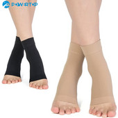 1 pora pėdų fascito kojinių rankovių, 30–40 mmHg kompresinės kojinės, skirtos kulkšnies palaikymui, sužalojimų atsigavimui, palengvina patinimą moterims, vyrams