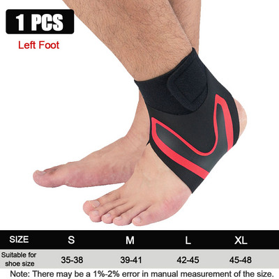 GOBYGO Sport Bokatámasz Elasztikus High Protect Sport Boka Felszerelés Biztonsági Futás Kosárlabda Bokatámasz