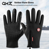 Γάντια χειμερινής ποδηλασίας Ποδήλατο Ζεστή οθόνη αφής Full Finger Glove Αδιάβροχο υπαίθριο ποδήλατο για σκι Μοτοσικλέτα