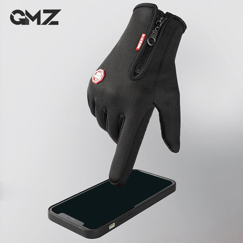 Γάντια χειμερινής ποδηλασίας Ποδήλατο Ζεστή οθόνη αφής Full Finger Glove Αδιάβροχο υπαίθριο ποδήλατο για σκι Μοτοσικλέτα