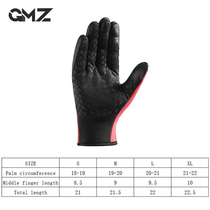 Γάντια χειμερινής ποδηλασίας Ποδήλατο Ζεστή οθόνη αφής Full Finger Glove Αδιάβροχο υπαίθριο ποδήλατο για σκι Μοτοσικλέτα