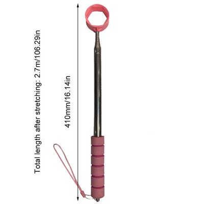 8,86 Golf Ball Retriever Alati za podizanje golfske loptice Teleskopski hvatač Pomagala za vježbanje golfa Scoop Picker s automatskim zaključavanjem Golfska loptica