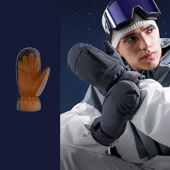 YOUZI SK32 Γάντια Σκι Αδιάβροχα Γάντια Σκι PU/Nylon Touchscreen Snow Gloves For Winter Snowboard Snowmobile Men 1 Pair