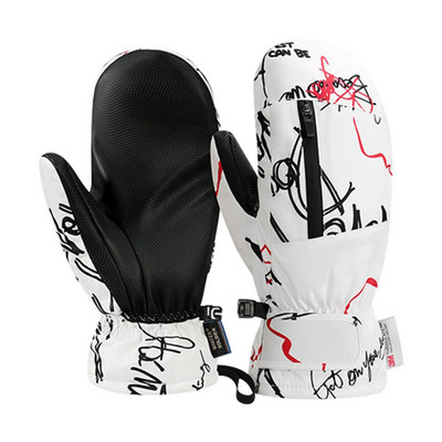 YOUZI SK32 Γάντια Σκι Αδιάβροχα Γάντια Σκι PU/Nylon Touchscreen Snow Gloves For Winter Snowboard Snowmobile Men 1 Pair