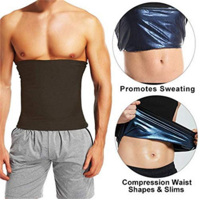 S-5XL Сауна Тример за талия Belly Wrap Workout Sweat Band Коремна тренировка Колан за отслабване за отслабване Body Shaper Tummy Control Slimming Belt