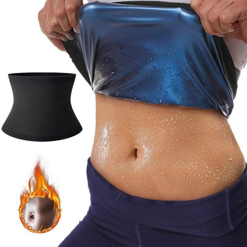 S-5XL Σάουνα περικοπής μέσης Belly Wrap Workout Sweat Band Κοιλιακό γυμναστήριο Weight Loss Body Shaper Tummy Control Ζώνη αδυνατίσματος