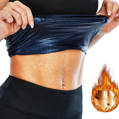 Без неопрен Waist Trainer Body Shaper Отслабване Плюс размер Корсет Пот Tummy Wrap Колан за отслабване Fat Burning Belly Gym Fitnes