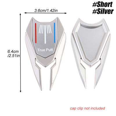 Golf Divot javítási útdíj mágneses háromsoros célzólabda markerrel. Szép ajándék