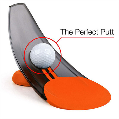 1Pcs Pressure Putting Golf Trainer Aid golf simulator Ured Kućni tepih Golf Practice Putt Aim For Golf Pressure Putt Trainer