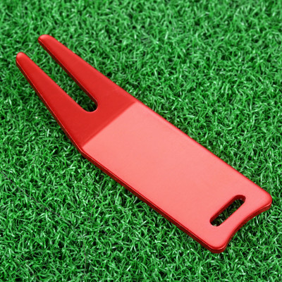 Alumiiniumist painutatud Golf Divot`i remonditööriistade hargiharud Green Pitch muru hooldamiseks/soonte puhastamiseks/märgistamiseks palli treenimiseks