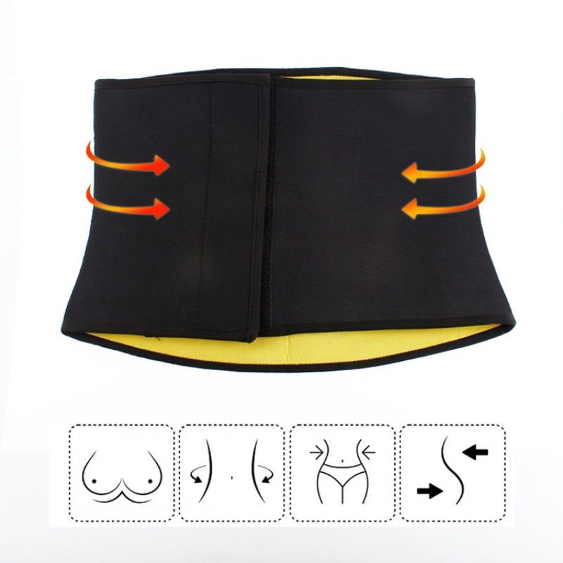 Nagy méretű deréktréner alakformáló has karcsúsító öv has zsírégető fűző öv edzőterem kiegészítők fogyáshoz ágyéki öv